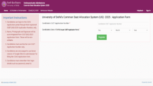 CSAS UG Portal