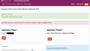UG Admission Phase 2